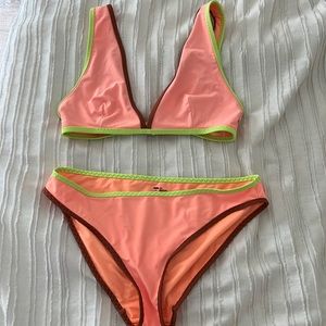 aerie bathing suit top and bottom